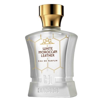White Moroccan Leather Eau de Parfum Women and Men Habibi NY