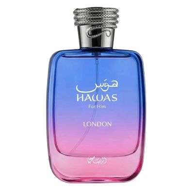 Hawas London Eau de Parfum Women and Men Rasasi